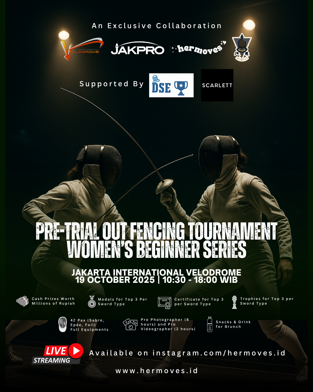 Pre-Trial Out Fencing Tournament Women’s Beginner Series (7)